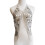 Sequin Body Chains Belly Chains Multi-layer Body Chains-Silver 1