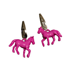 Fashionable Hair Accessory Sweet Cool Girls Hair Pins Hair-Pink