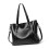 Τσάντες Satchel για γυναίκες, τσάντες Tote από δέρμα PU με λαβή στο πάνω μέρος και 2