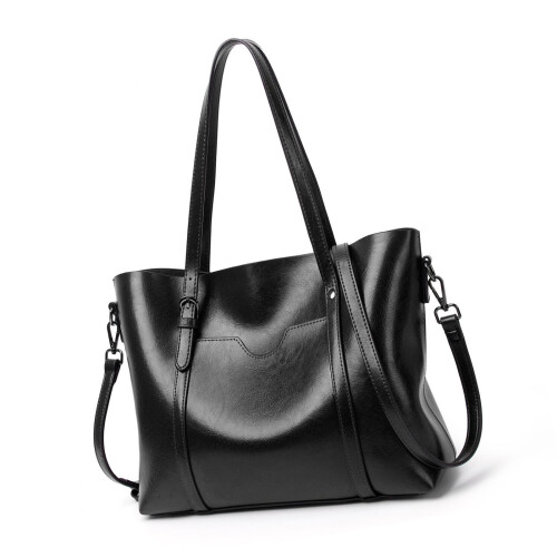 Τσάντες Satchel για γυναίκες, τσάντες Tote από δέρμα PU με λαβή στο πάνω μέρος και 1