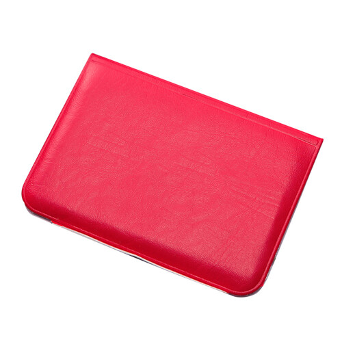 Memo Padfolio for Professional Use, Large Size with Versatile Storage, Red for Enhanced Organization