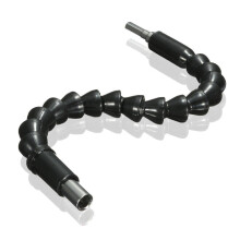 Flexible Drill Bit Extension for Narrow Space Access, High Carbon Steel Bendable Shaft with Universal Directions Connector for Professional Mechanics