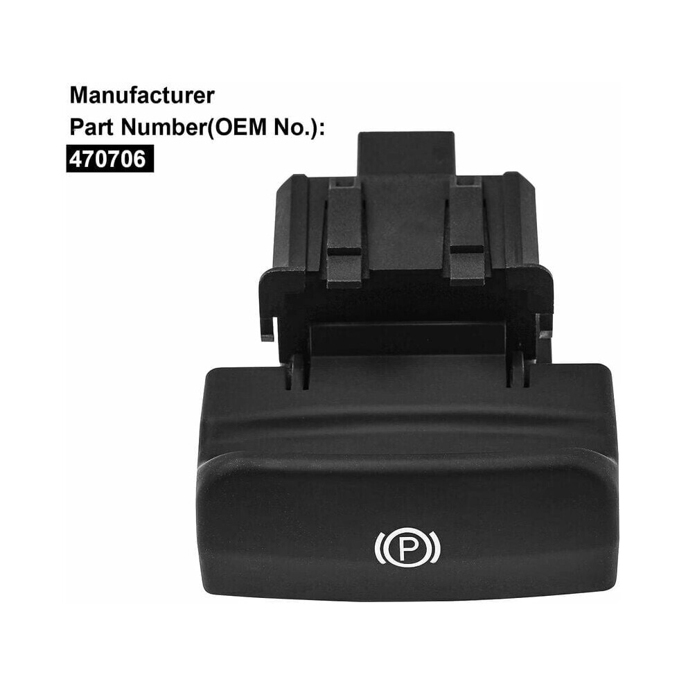 Electronic Handbrake Button, Stable Performance Abs Electric Parking Brake Switch For Peugeot Models, Ensuring Safety And Durability In Your Vehicle 9169997100528