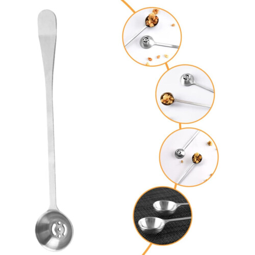 Κουτάλι ελιάς από ανοξείδωτο ατσάλι Pickup Foods Easy Clean, ευρείας εφαρμογής, γυαλίζοντας 1