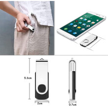 Een revolutie in dataopslag: geheugenstick met aluminium clip, snelle USB 2.0 plug-and-play flashdrives voor breed gebruik in scholen en bedrijven.