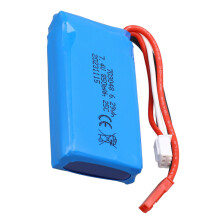 7,4V 850mAh Lithium RC-Hubschrauberbatterie für V912 V262 V333 V353 BQ202