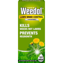 Weedol Lawn Weedkiller Concentrate 500m2 1L Dandelion Weed Control