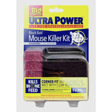 Ultra Power Block Bait Mouse Station Pk2 & Refills (Pack of 5)
