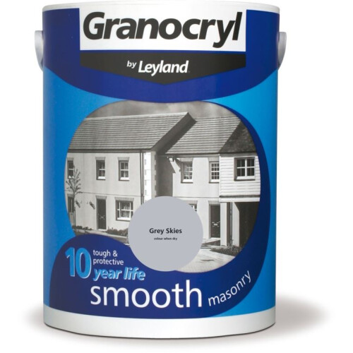 Granocryl Smooth Masonry Grey Skies 5L 1