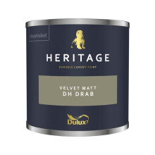 (DH Drab) Dulux Heritage Velvet Matt 125ml Tester Pot