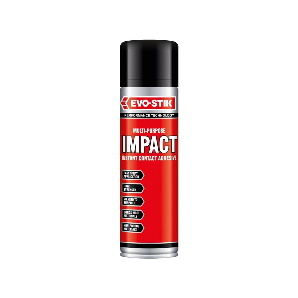 Evo-Stik Impact Adhesive Spray 500Ml [30812367] 5000403109473