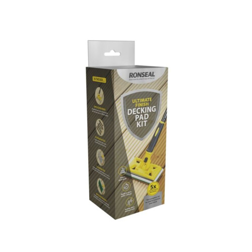 Ronseal Ronseal Ultimate Finish Decking Pad Kit 39128 1