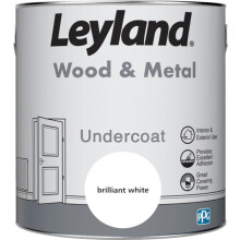 Leyland - Wood & Metal Undercoat 2.5L - Brilliant White