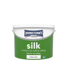 Johnstone's Silk 10L Pure Brilliant White