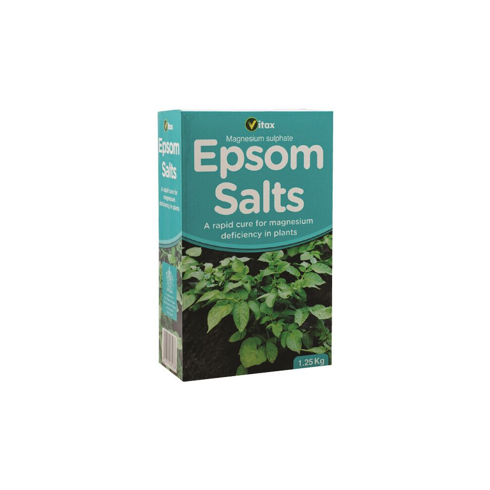 Vitax 1.25Kg Epsom Salts For Plants - Epsom Salts 125Kg Magnesium