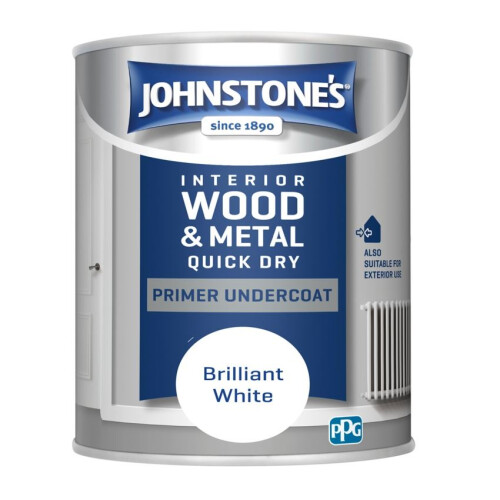 Johnstone's Johnstones Paint Quick Dry Primer Undercoat 750ml