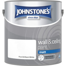 (2.5l) Johnstones Matt Emulsion - Brilliant White