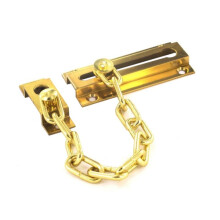 Securit S1620 Brass Door Chain Polished 80mm Pack Of 1