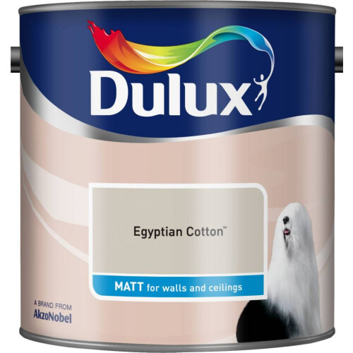 Dulux Dulux Matt Egyptian Cotton, 2.5 L 2