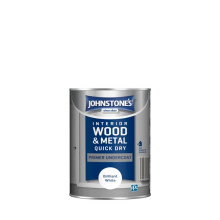 Quick Dry Primer Undercoat, 1.25l Brilliant White, By Johnstone's