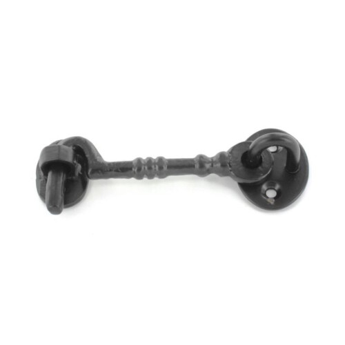 Securit S5140 Cabin Hook Cast Black 100mm Pack Of 1