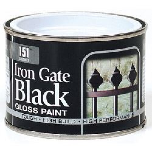 180ml Coatings: Iron Gate Black Gloss Paint