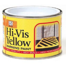 Hi-vis Warning Paint, 180ml Yellow, 180ml Yellow, By 151 Coatings