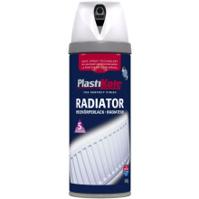 Plasti-kote 26100 400ml Radiator Gloss - White