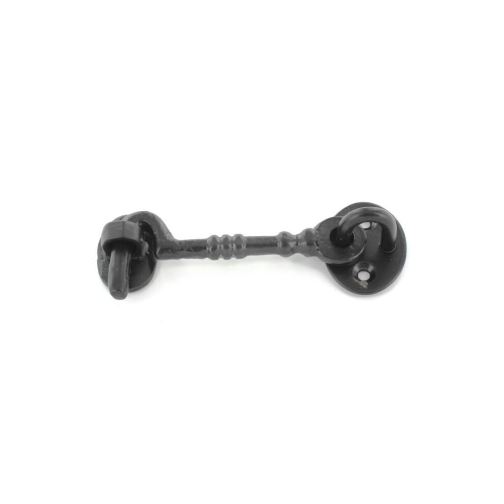 Securit S5139 Cabin Hook Cast Black 75Mm Pack Of 1 5019923151398