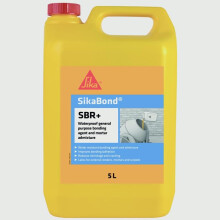 Sika SikaBond SBR+ Waterproof General Purpose Bonding Agent and Admixture for Mortar,Screeds and Renders - 5L