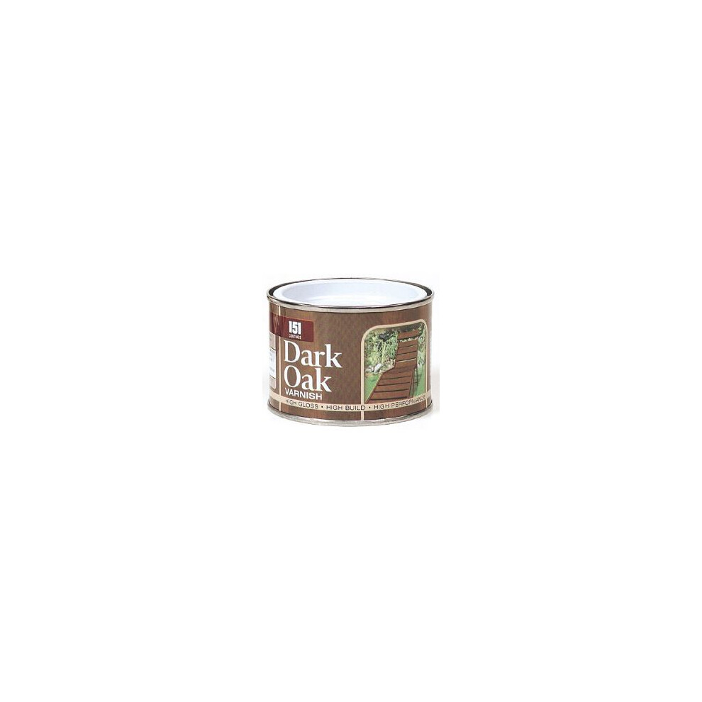151 Coatings Oak Varnish, 180Ml For Doors And Wooden Surfaces Dark