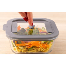 Kilner Fresh Storage Container Airtight Glass Leakproof Lid Food Leftovers 800ml
