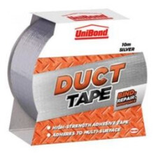 Unibond 1667265 Duct Tape Silver 50mm x 10m