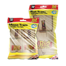 The Big Cheese Wooden Rat Trap Pack Of 2
