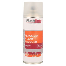 PlastiKote - Quick Dry Clear Lacquer 400ml - Satin