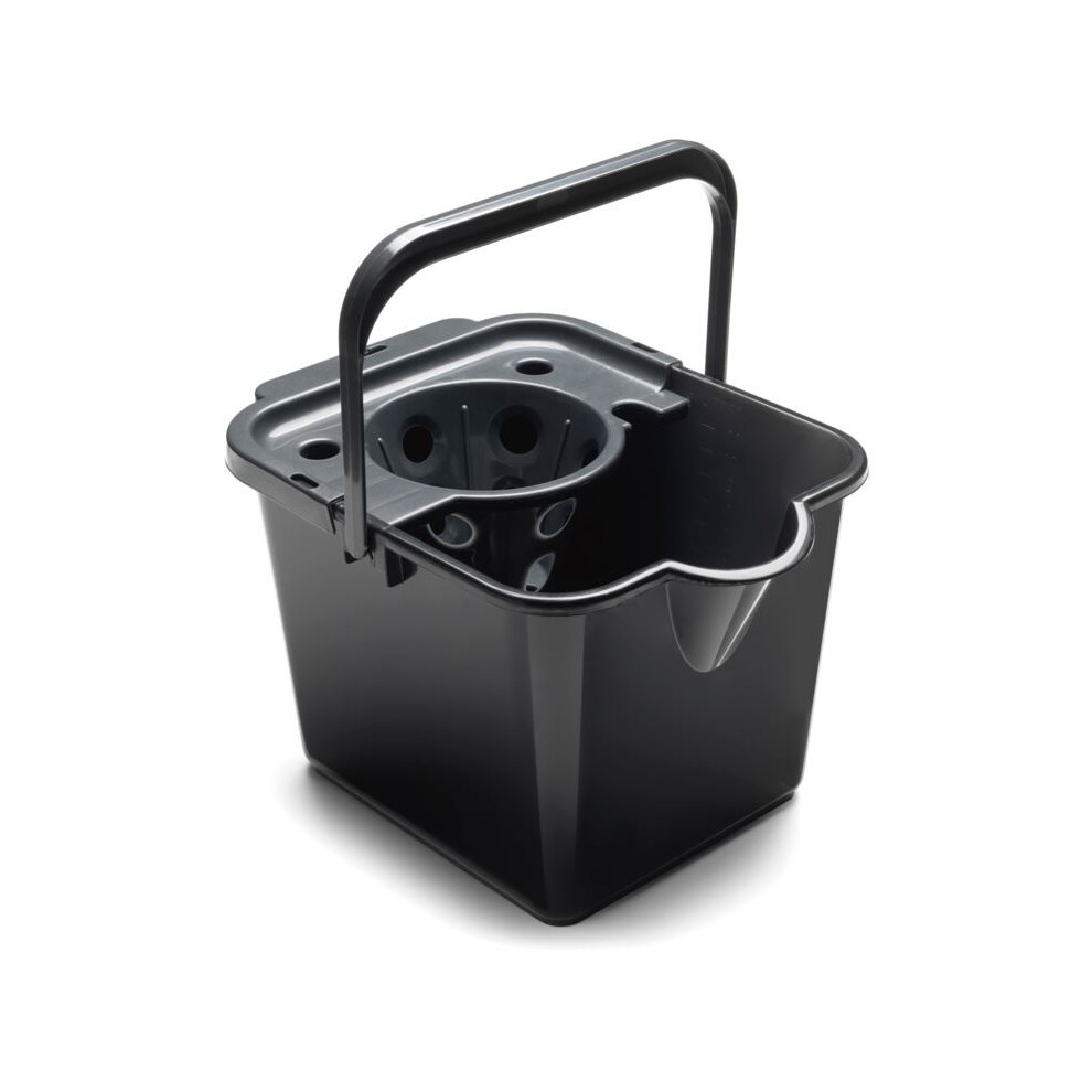 Addis Essentials Mop Bucket & Wringer - Black
