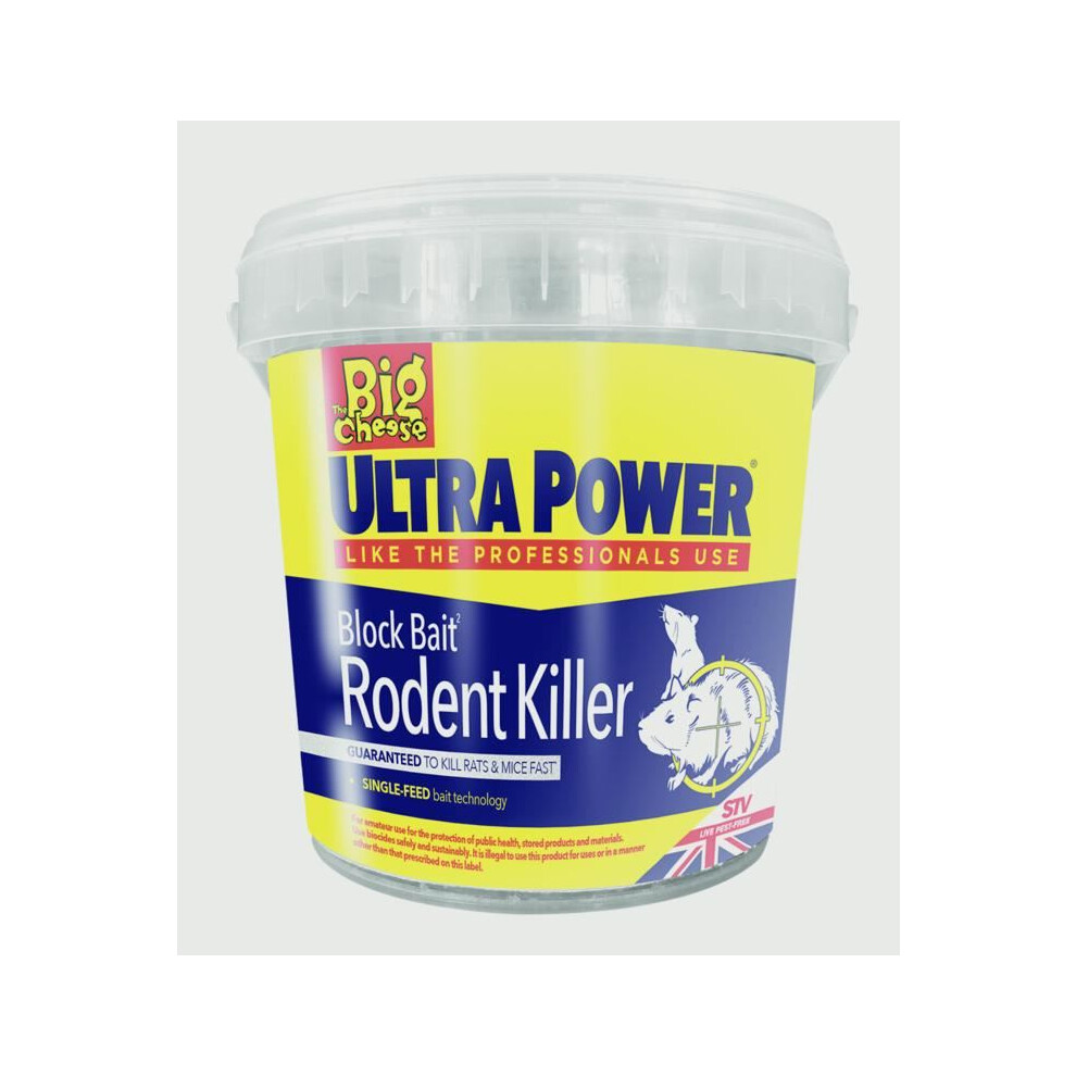 Ultra Power Block Bait Killer Station Refills Pk15 (Pack of 6)