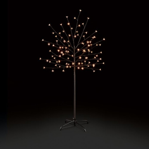 Premier Premier 1.5m Battery Cherry Blossom Tree - 96 Warm White LED Lights & Timer