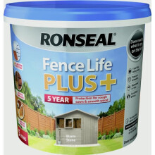 Ronseal 38396 Fence Life Plus+ Warm Stone 5 Litre
