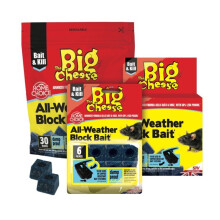 The Big Cheese All Weather Block Bait Pk6 (Pack of 6)