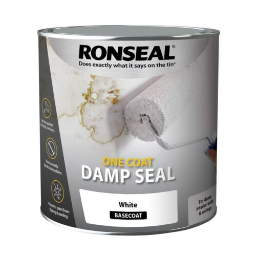 Ronseal Ronseal One Coat Damp Seal White 2.5L 1