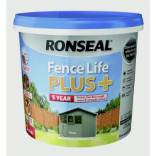 Ronseal 37629 Fence Life Plus+ Slate 5 Litre