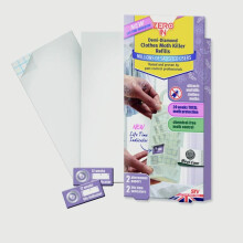 Genuine Demi Diamond Zero In Clothes Moth Killer Trap Refills Pack of 2 Sheets