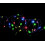 Premier Christmas 50 Micro Brights Battery Timer LED Lights Indoor/Outdoor - Multi Colour 2