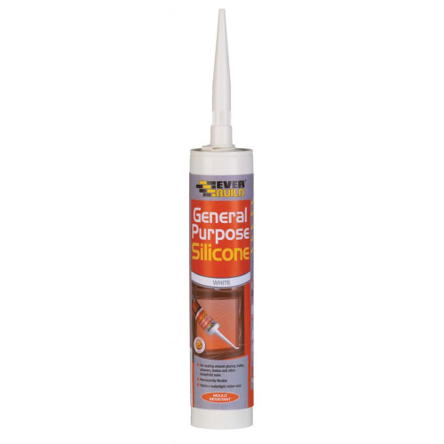 Everbuild Everbuild GPSGY 310ml General Purpose Silicone Sealant - Grey