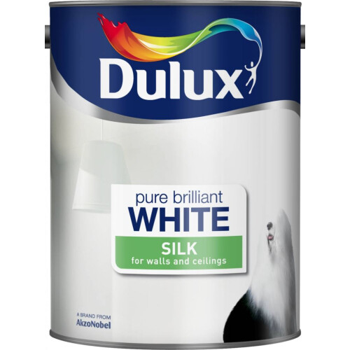 Dulux Dulux Silk Pure Brilliant White 5L