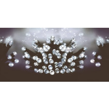 Christmas 50 Battery Timer LED Lights Indoor or Outdoor - White