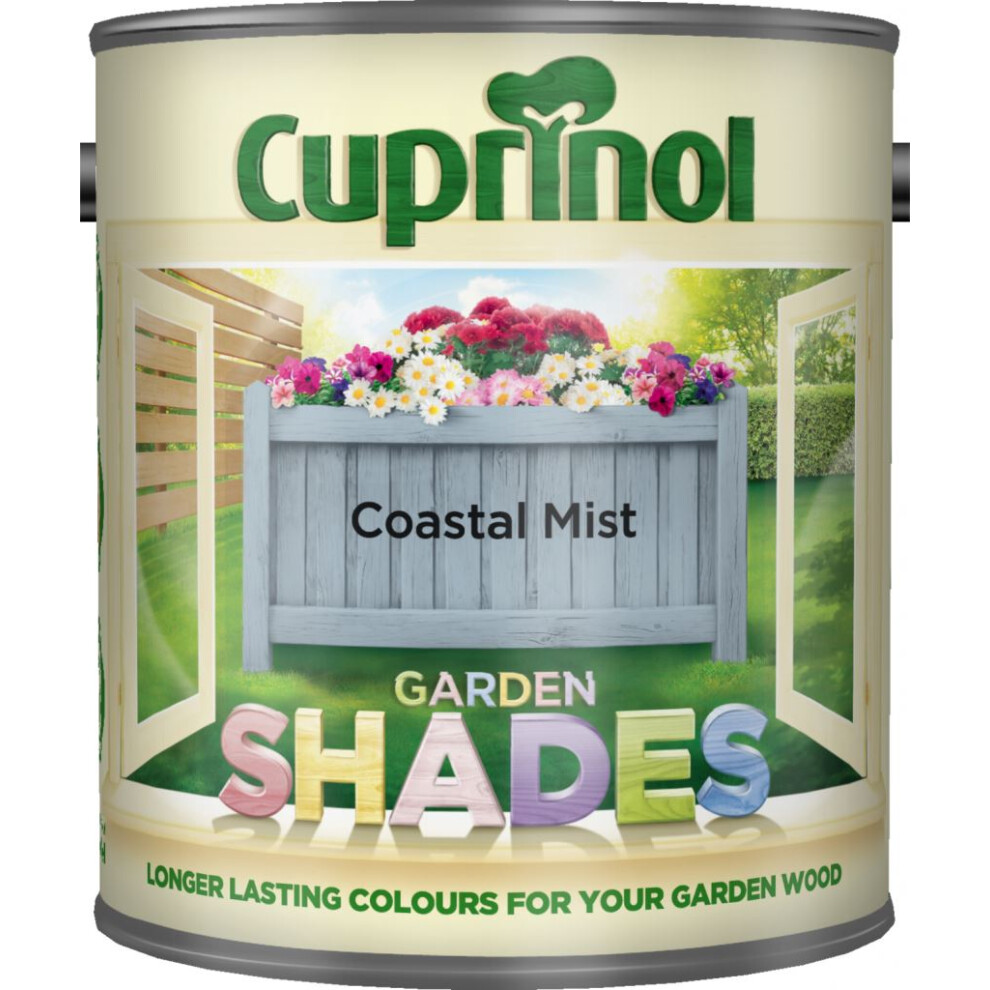 Cuprinol 5122390 Garden Shades Coastal Mist 1 Litre