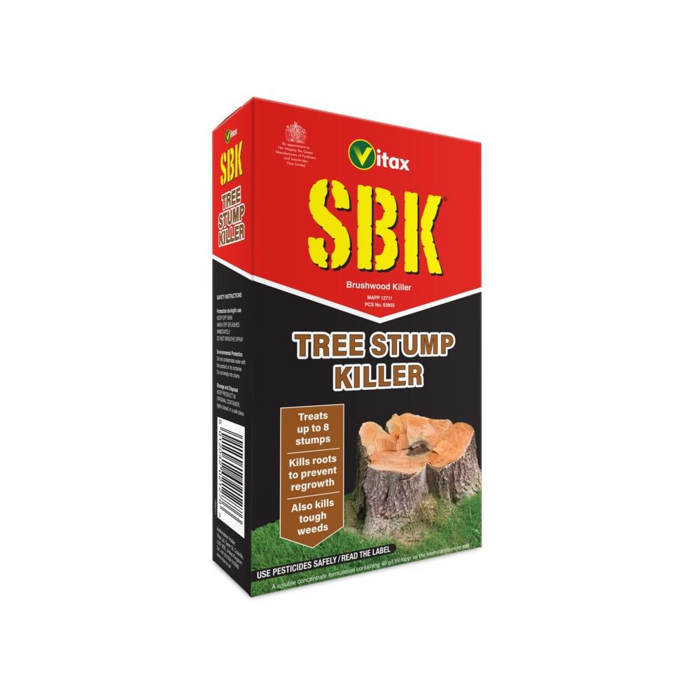 Vitax 5Bkts250 Sbk Tree Stump Killer Concentrate 250Ml