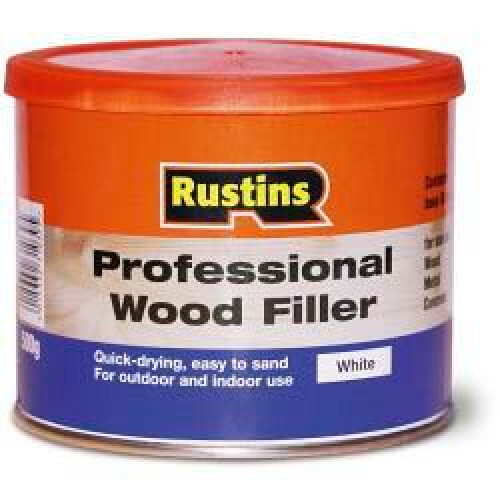 Rustins Rustins Professional Wood Filler White 500g